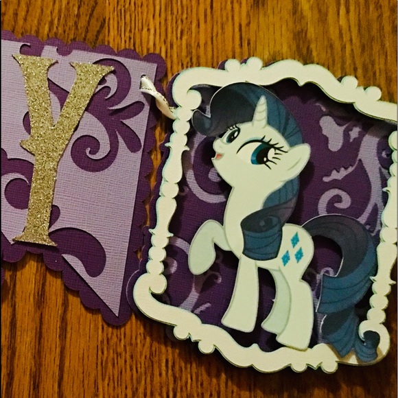 Happy Birthday Banner ~ Rarity card stock - Picture 7 of 8